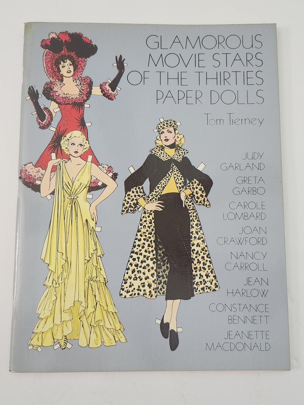 Vintage 1978 Tom Tierney Glamorous Movie Stars of the Thirties Paper Dolls